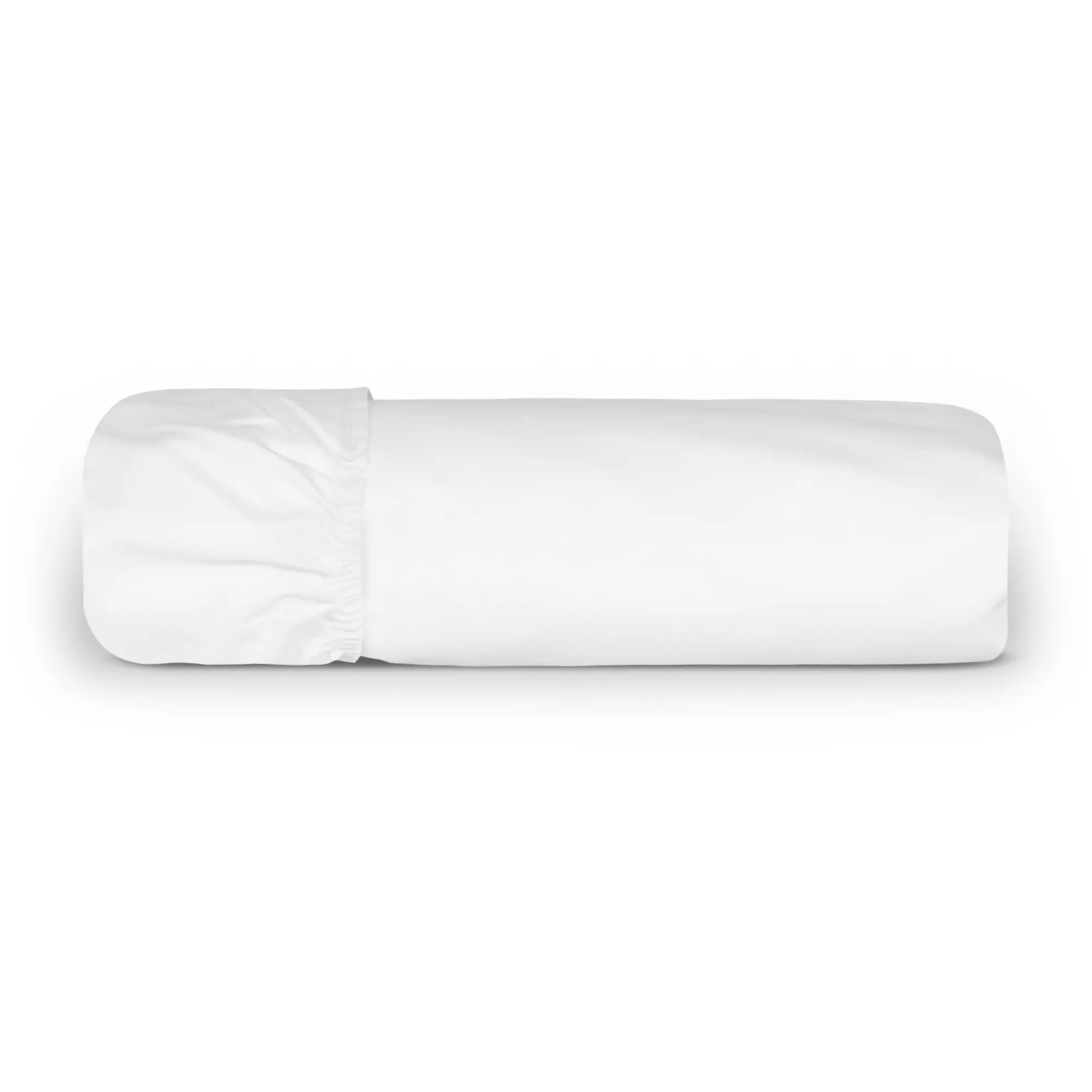 Completo Lenzuola Per Letto Singolo - 100% Cotone Bianco