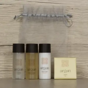 Welcome Bag Organza Argan - Kit 4
