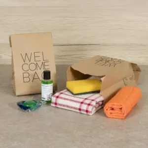 Welcome Bag Kraft Pulizia